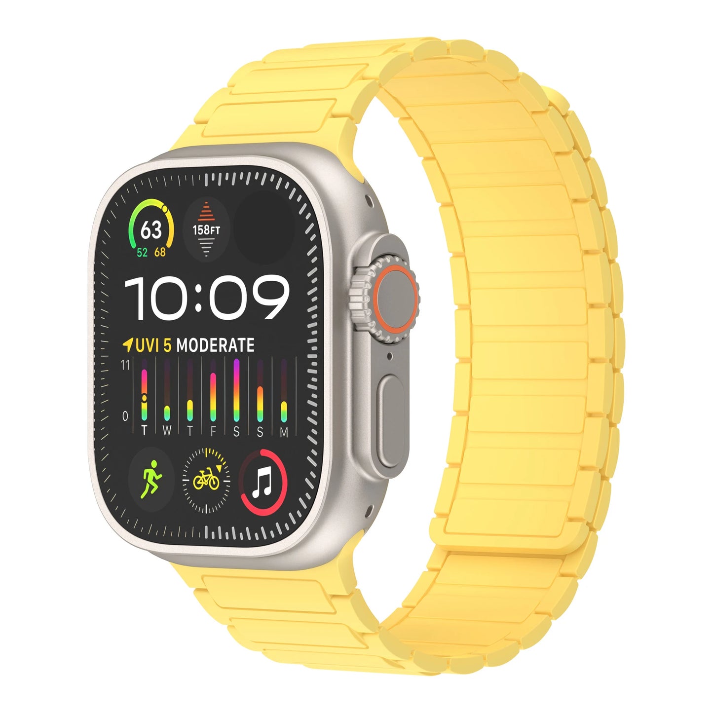 Bracelet magnétique de sport pour Apple Watch