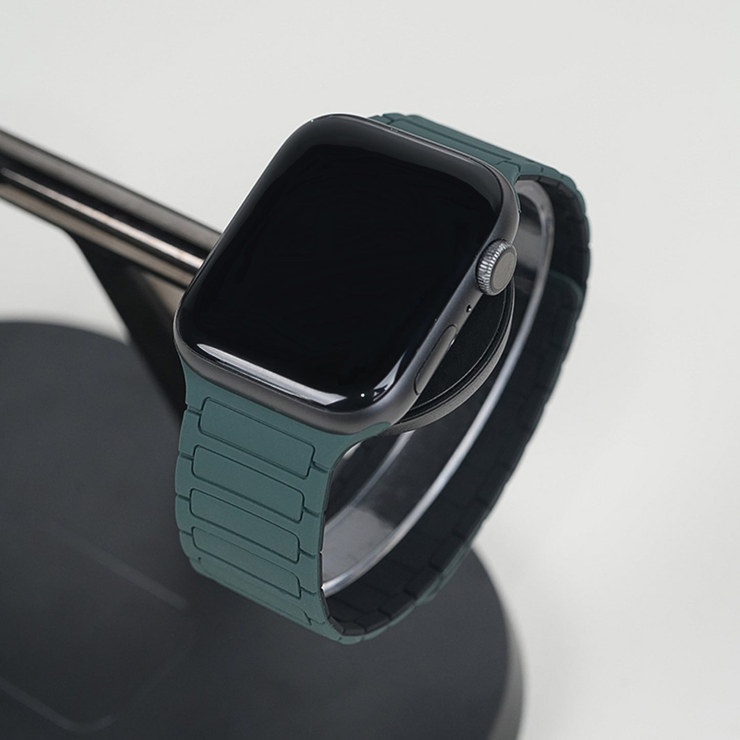 Bracelet magnétique en silicone pour Apple Watch Ultra 2