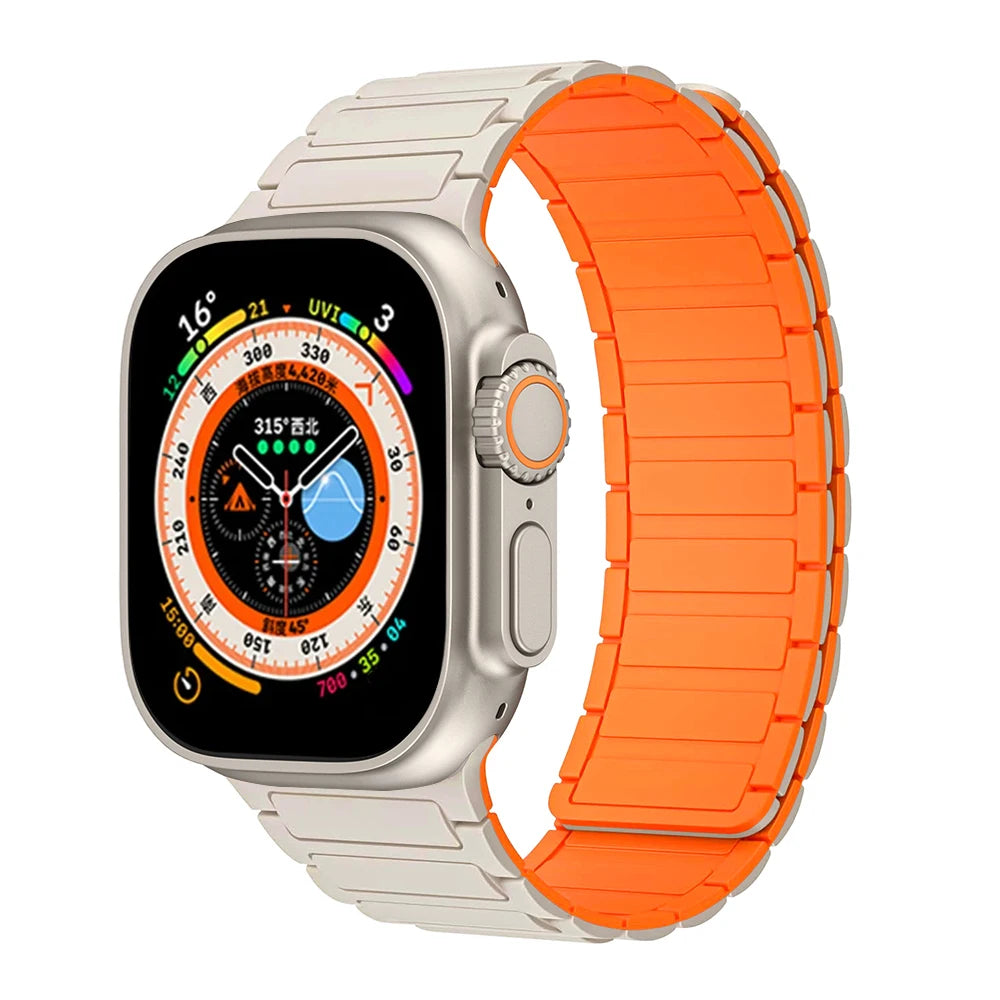 Bracelet magnétique de sport pour Apple Watch