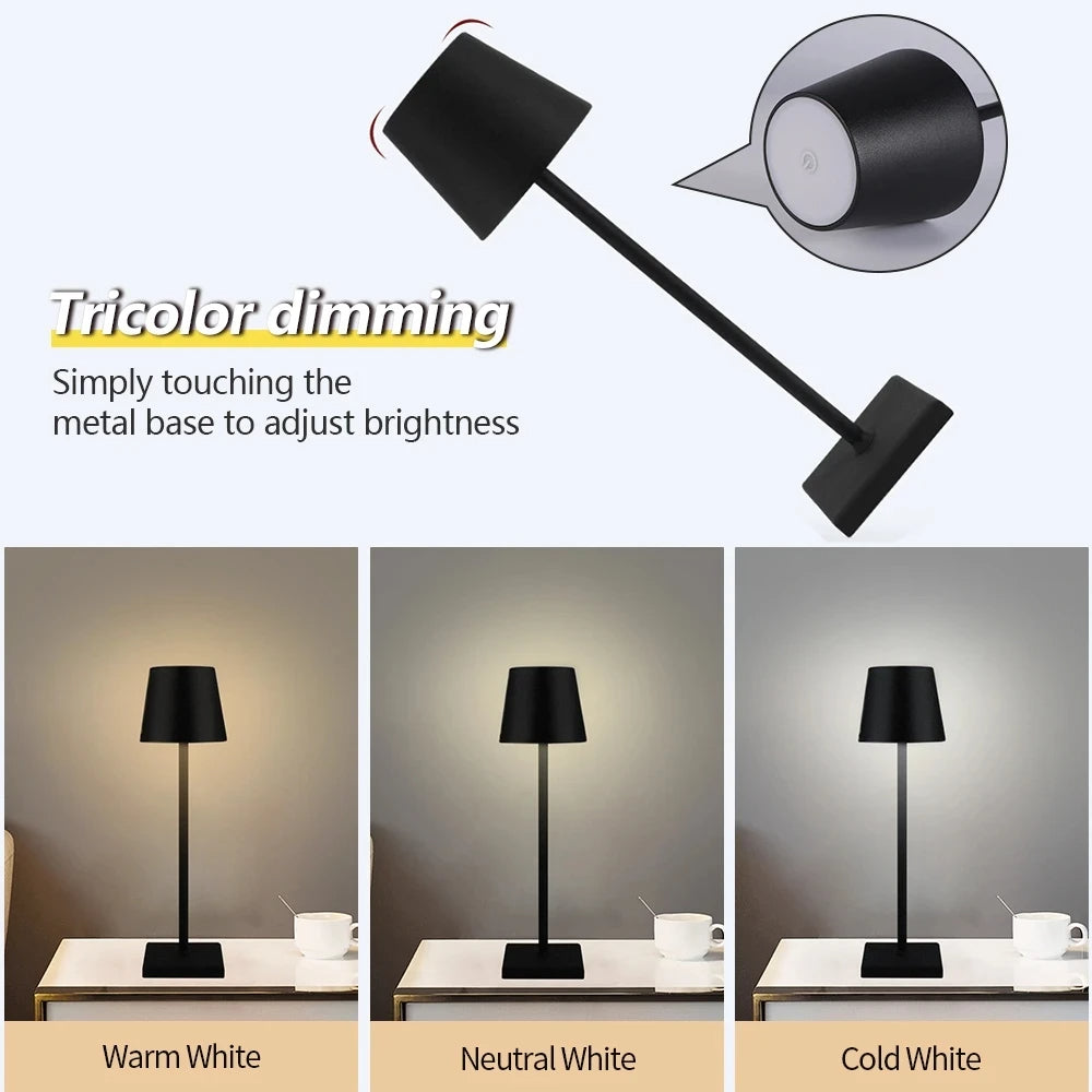 Lampe LED Tactile Sans Fil