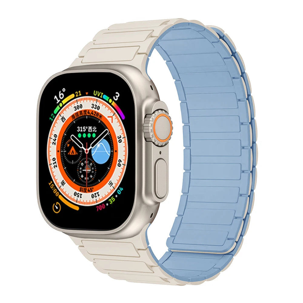 Bracelet magnétique de sport pour Apple Watch