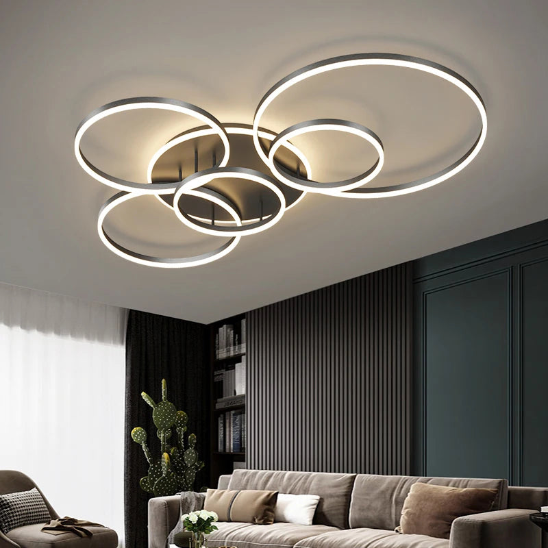 Plafonnier LED Circulaire au Design Moderne