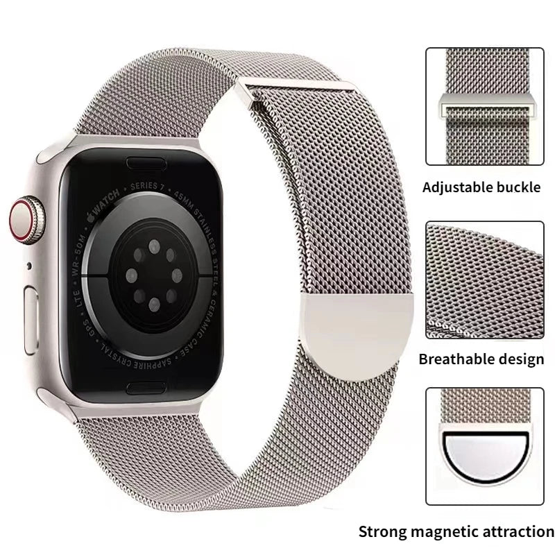 Bracelet milanais pour Apple Watch