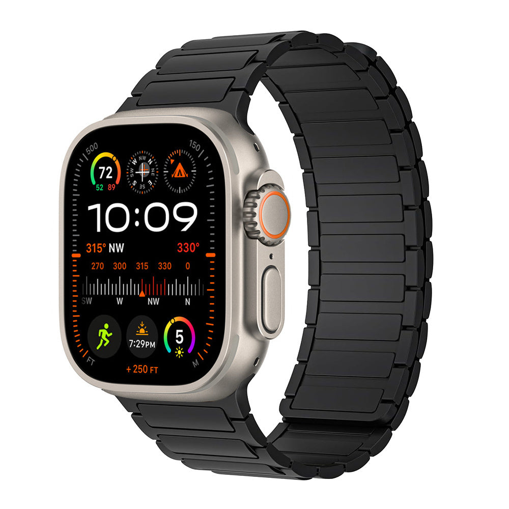 Bracelet magnétique en silicone pour Apple Watch Ultra 2