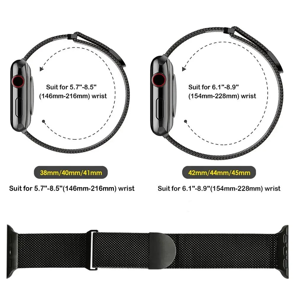 Bracelet milanais pour Apple Watch